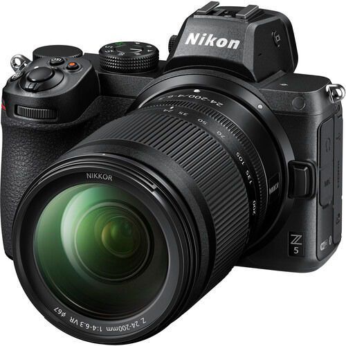 NIKON Z5 MIRRORLESS CAMERA WITH 24-200MM LENS WITH EXTRA BATTERY (EN-EL15C)