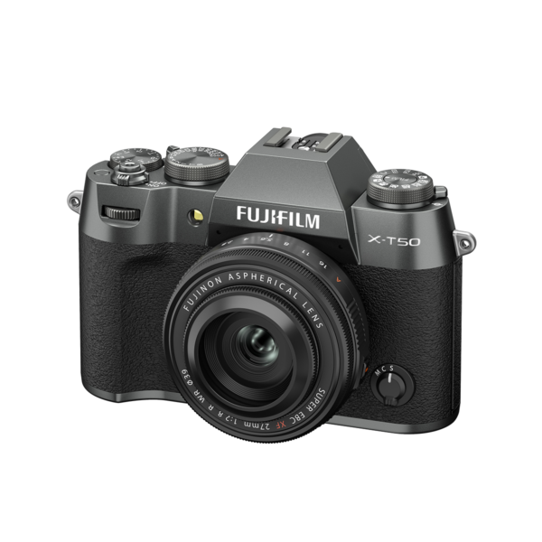 FUJIFILM X-T50 Mirrorless Camera with XF 27mm f/2.8 R WR Lens Kit