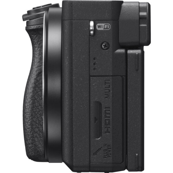 Sony Alpha 6400 E-Mount Camera With APS-C Sensor (ILCE-6400L) | 24.2 MP Mirrorless Camera, 11 FPS, 4K/30p, With A 16-50mm Power Zoom Lens - Image 7