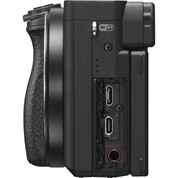 Sony Alpha 6400 E-Mount Camera With APS-C Sensor (ILCE-6400L) | 24.2 MP Mirrorless Camera, 11 FPS, 4K/30p, With A 16-50mm Power Zoom Lens - Image 9
