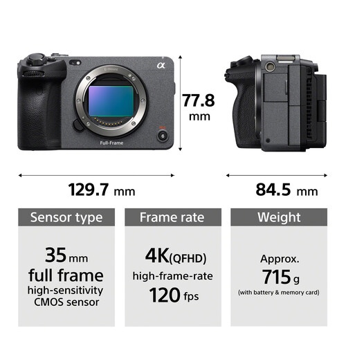 Sony FX3 Full-Frame Cinema Camera - Image 8