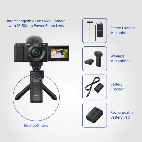 Sony ZV-E10L Vlogging Kit With 16-50mm Power Zoom Lens - Image 3