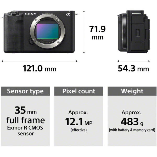 Sony ZV-E1 Mirrorless Camera (Black)-Body Only - Image 12