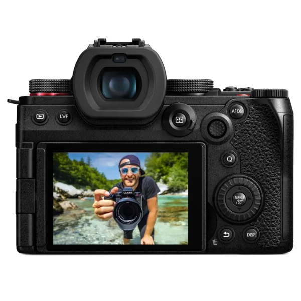 Lumix G9II 25 Mega Pixel Mirrorless MFT Digital Camera with 12-60mm Lens, Phase Hybrid Auto Focus, C4K/4K 120p/ 100p FHD 280p (DC-G9M2LGW, Black) - Image 6