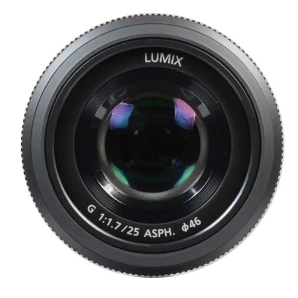 Lumix G 25mm f/1.7 Asph. Single Focal Length Lens, 240 fps Drive Capability (H-H025E-K, Black) - Image 3