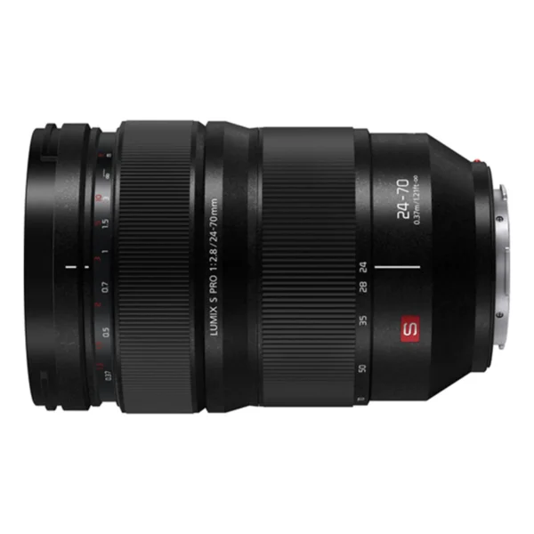 Lumix L-Mount S PRO 24-70mm f/2.8 Standard Zoom Lens, Aperture Range: f/2.8 to f/22, Dual AF System (S-E2470GC, Black) - Image 2
