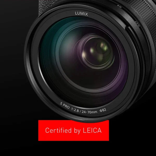 Lumix L-Mount S PRO 24-70mm f/2.8 Standard Zoom Lens, Aperture Range: f/2.8 to f/22, Dual AF System (S-E2470GC, Black) - Image 6