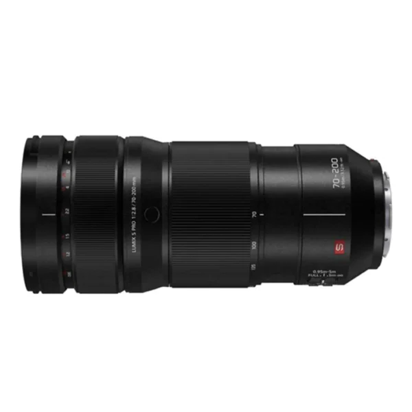 Lumix L-Mount S PRO 70-200mm f/2.8 O.I.S. Telephoto Zoom Lens, Aperture Range: f/2.8 to f/22, Optical Image Stabilizer, Weather-Sealed Construction (S-E70200GC, Black) - Image 5