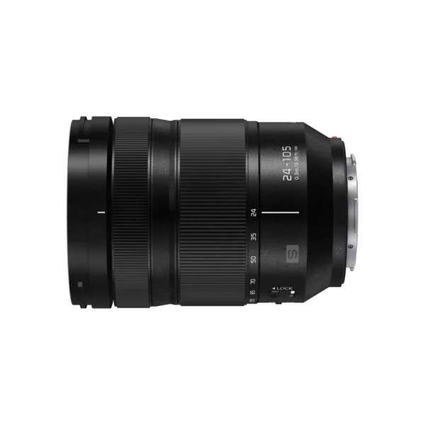 Lumix L-Mount S 24-105mm f/4 Macro O.I.S. Standard Zoom Lens, Aperture Range: f/4 to f/22, Optical Image Stabilizer, Dust, Splash and Freeze-Resistant Design (S-R24105GC, Black) - Image 4