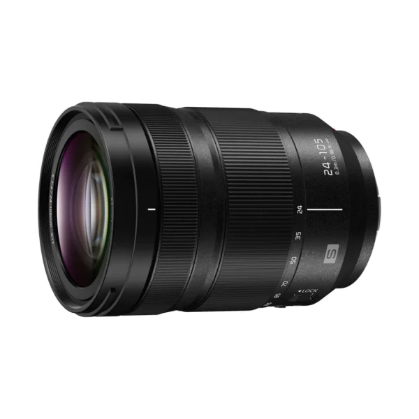 Lumix L-Mount S 24-105mm f/4 Macro O.I.S. Standard Zoom Lens, Aperture Range: f/4 to f/22, Optical Image Stabilizer, Dust, Splash and Freeze-Resistant Design (S-R24105GC, Black) - Image 5